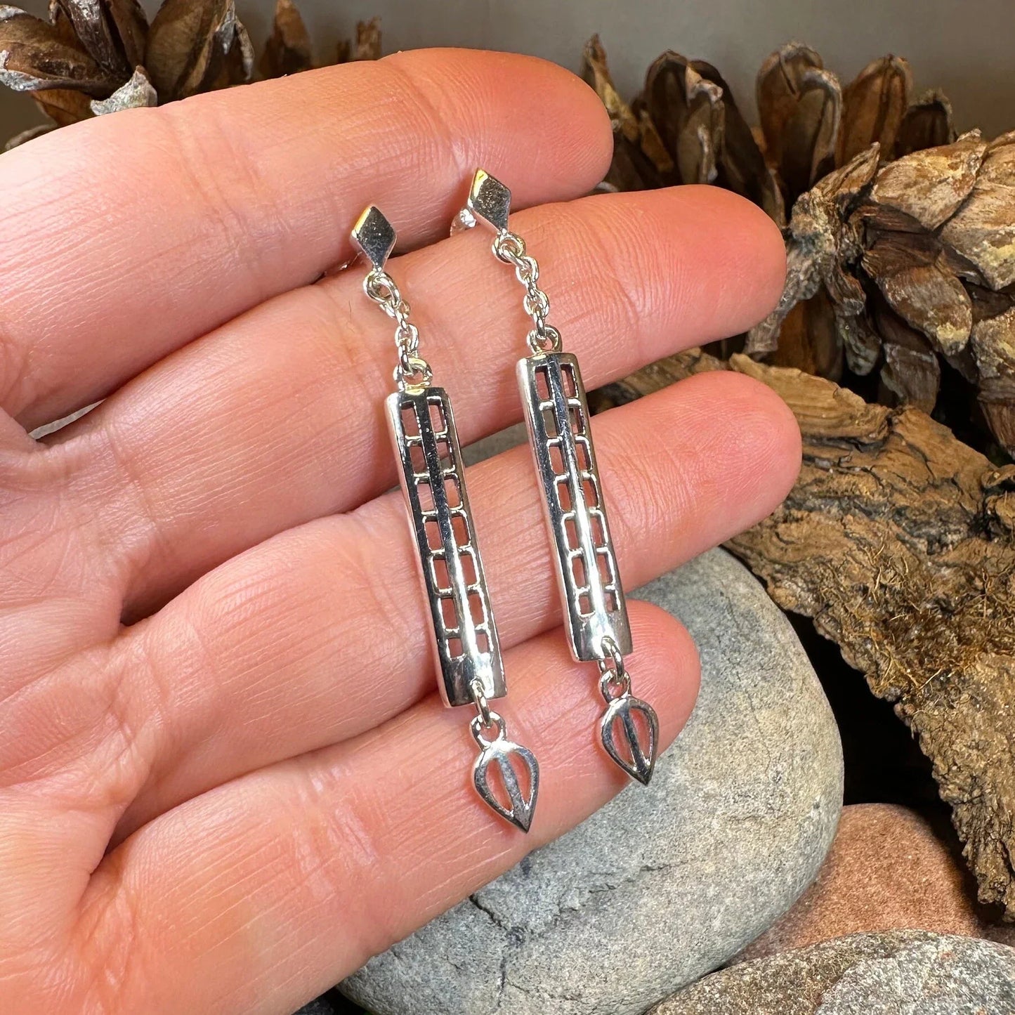 Mackintosh Art Deco Earrings