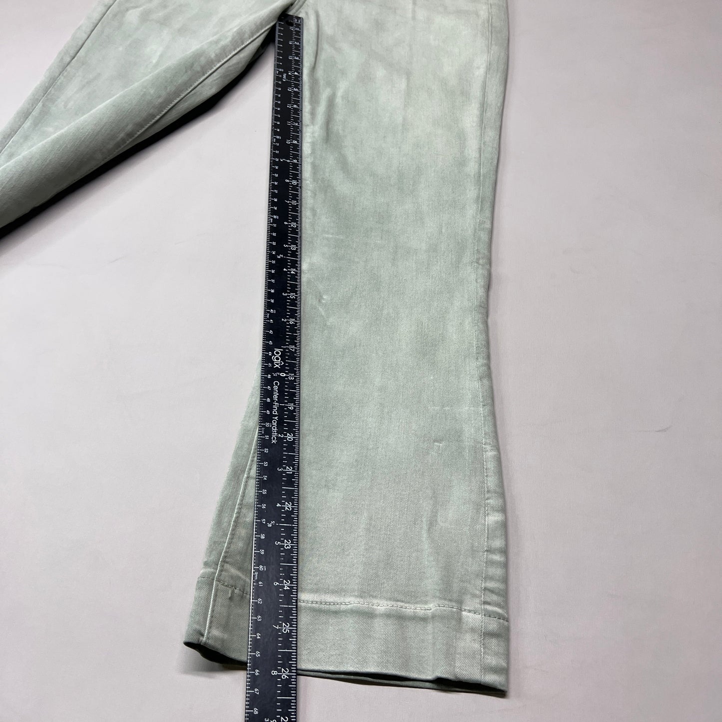 ARTICLES OF SOCIETY London Cropped Flare Pants In Lihue Women's Sz 28 Olive 5056CR-722 (New)