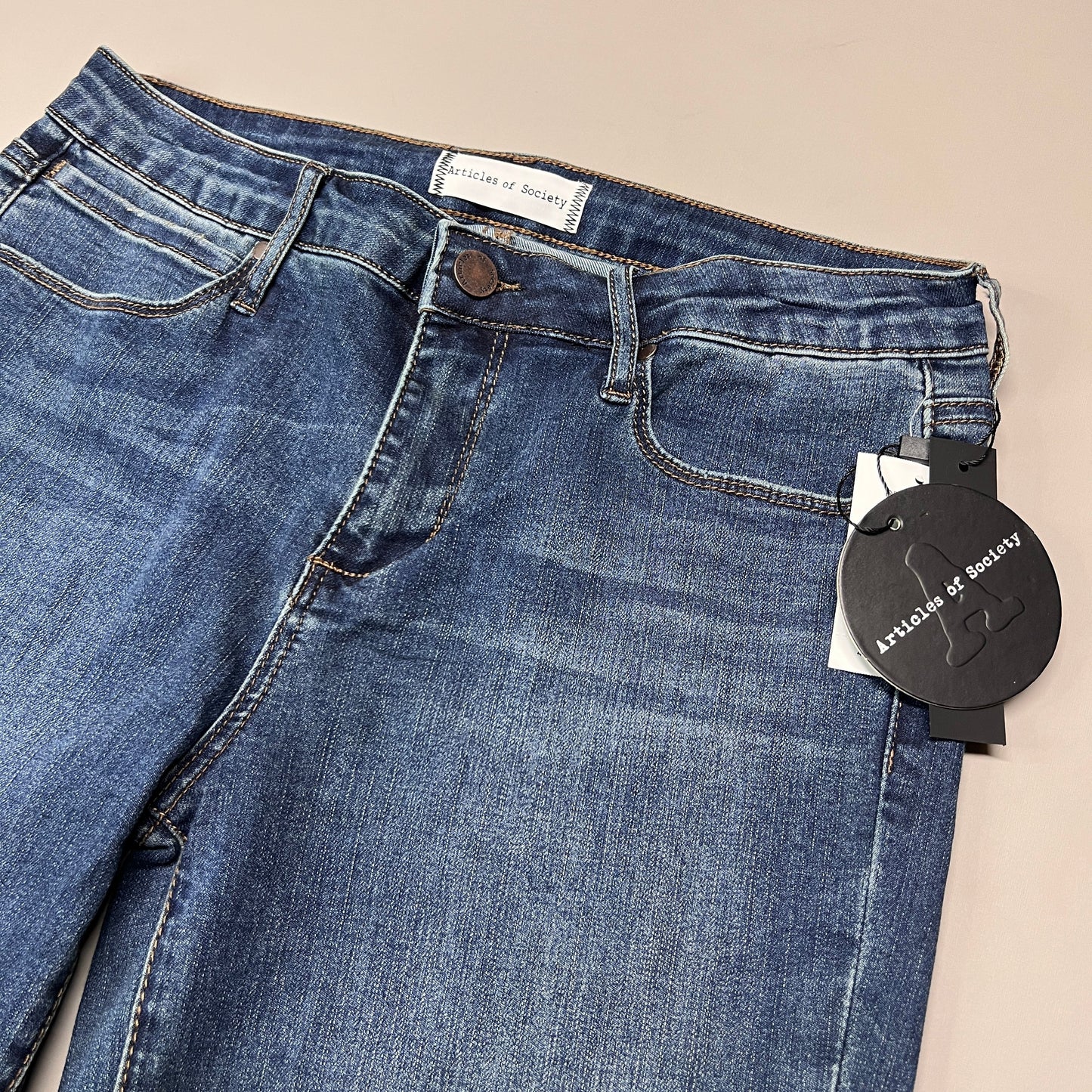 ARTICLES OF SOCIETY Aiea Denim Jeans Women's Sz 29 Blue 5352PLV-701 (New)