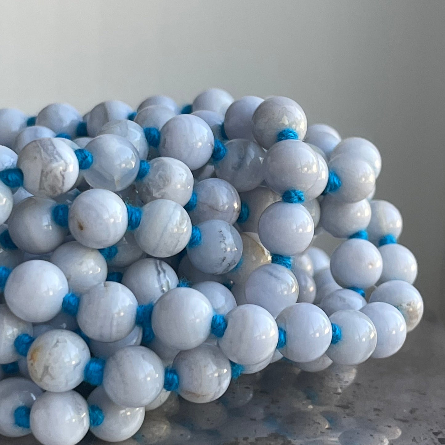 Blue Lace Agate Long