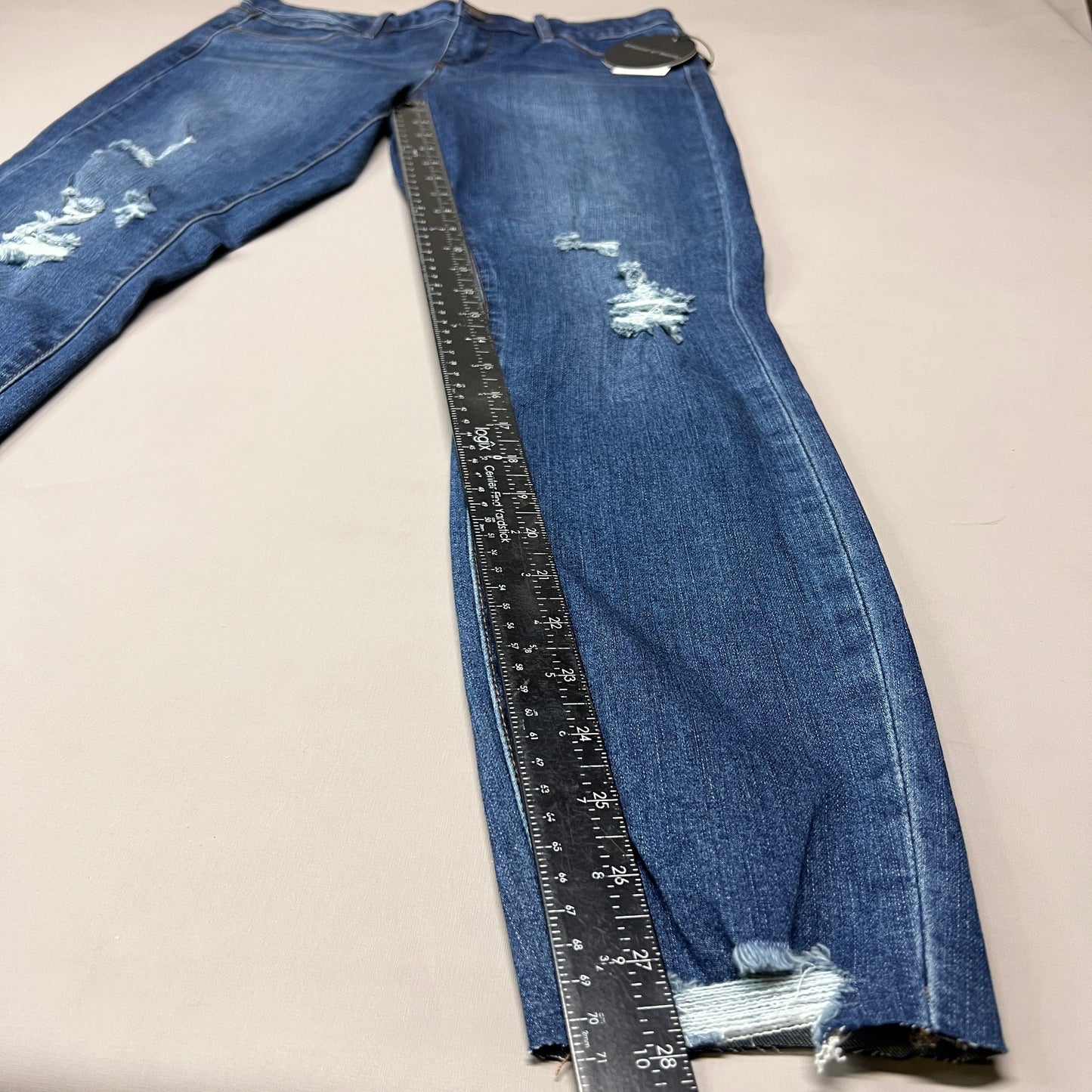 ARTICLES OF SOCIETY Hilo Ripped Denim Jeans Women's Sz 29 Blue 5350PLV-706 (New)