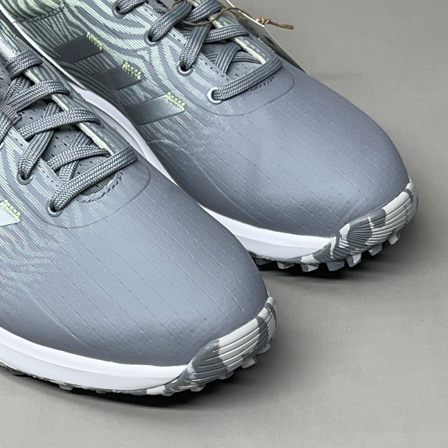 ADIDAS Golf Shoes W S2G SL Waterproof Women's Sz 6 Grey / Lime GZ3911 (New)