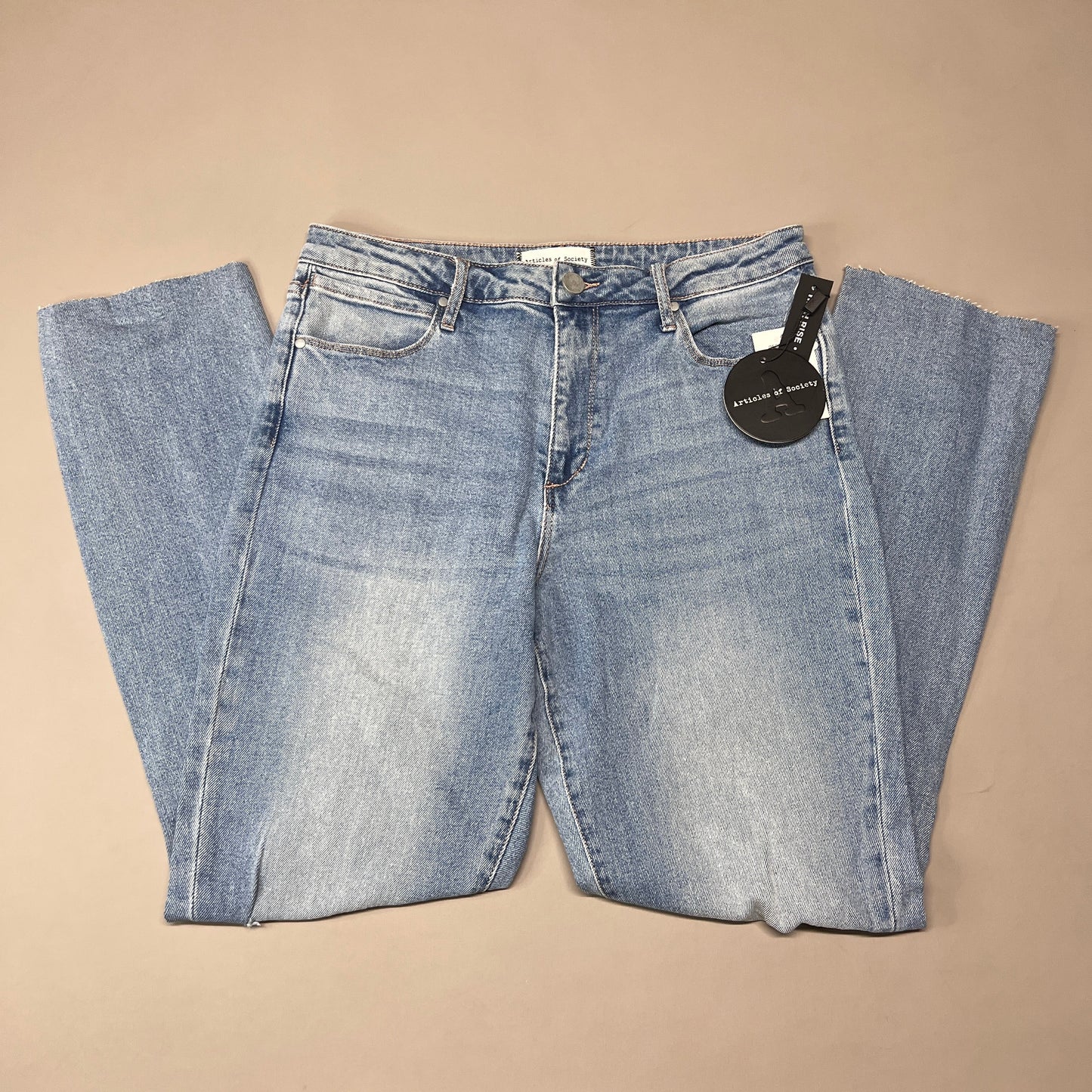 ARTICLES OF SOCIETY Orchidland Ripped Denim Jeans Women's Sz 29 Blue 4009TQ3-717 (New)