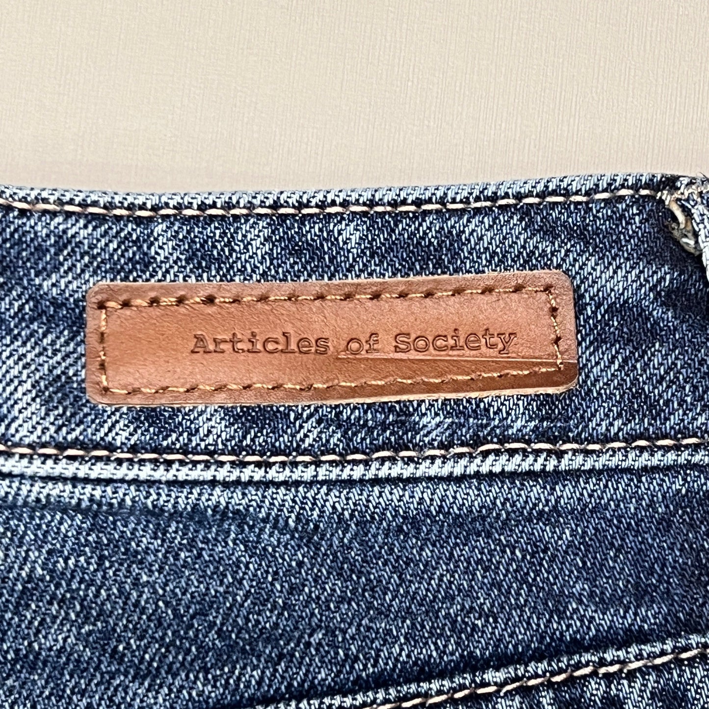 ARTICLES OF SOCIETY Ewa Beach Denim Jeans Women's Sz 29 Blue 4810TQ3-718 (New)