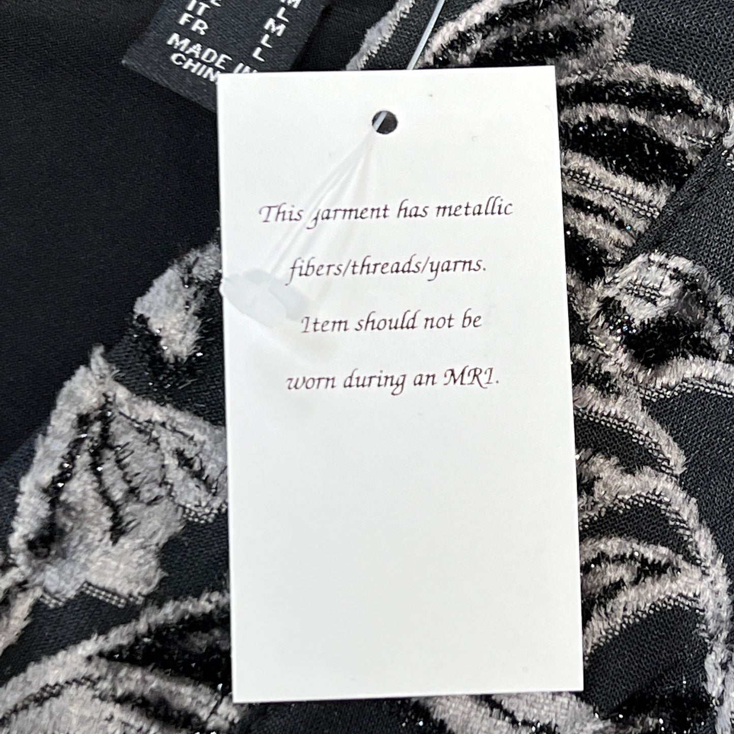 SUSAN GRAVER Knit Cardigan & Tank Set Women's Sz XL Grey / Black A384258F19670 (New)