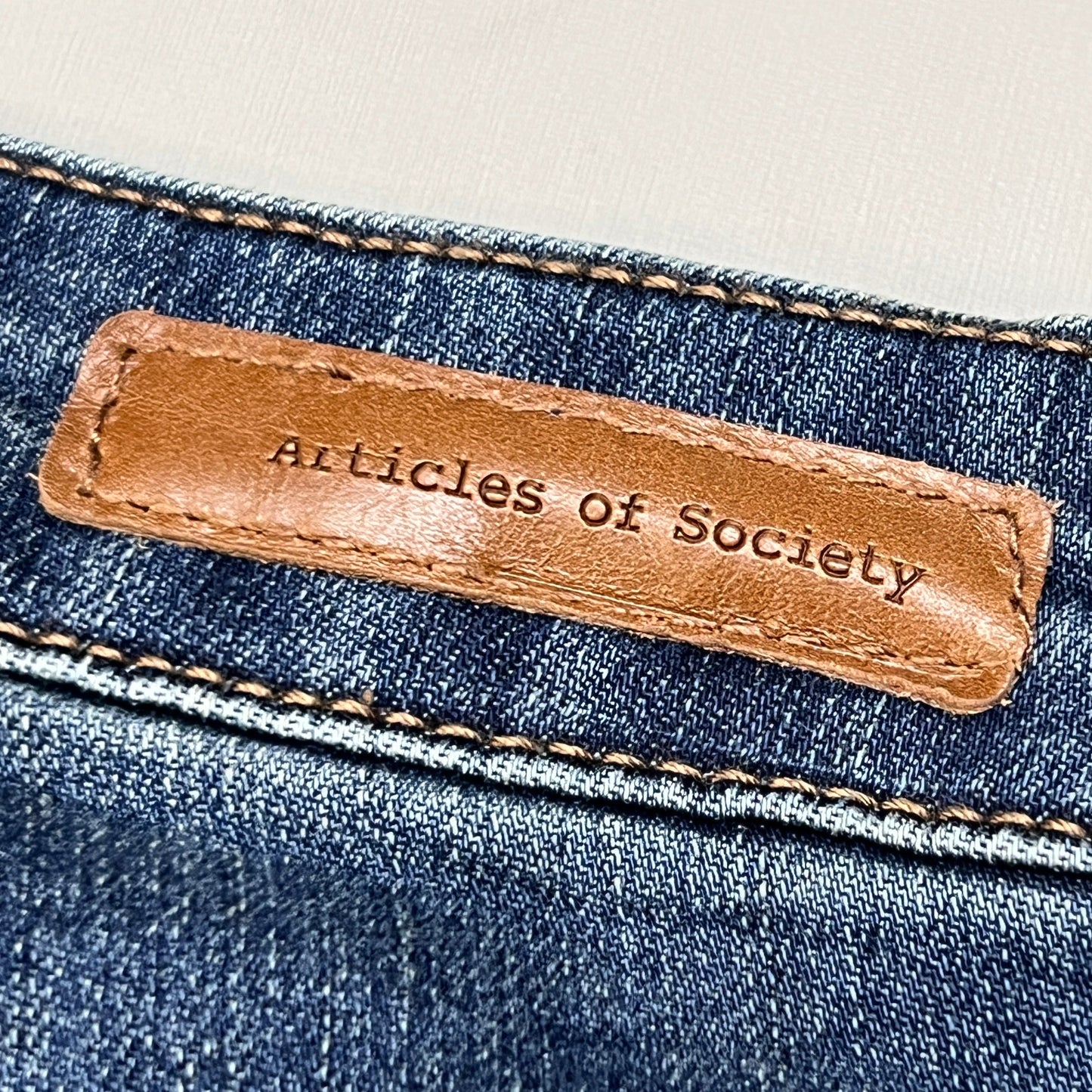 ARTICLES OF SOCIETY Aiea Denim Jeans Women's Sz 29 Blue 5352PLV-701 (New)