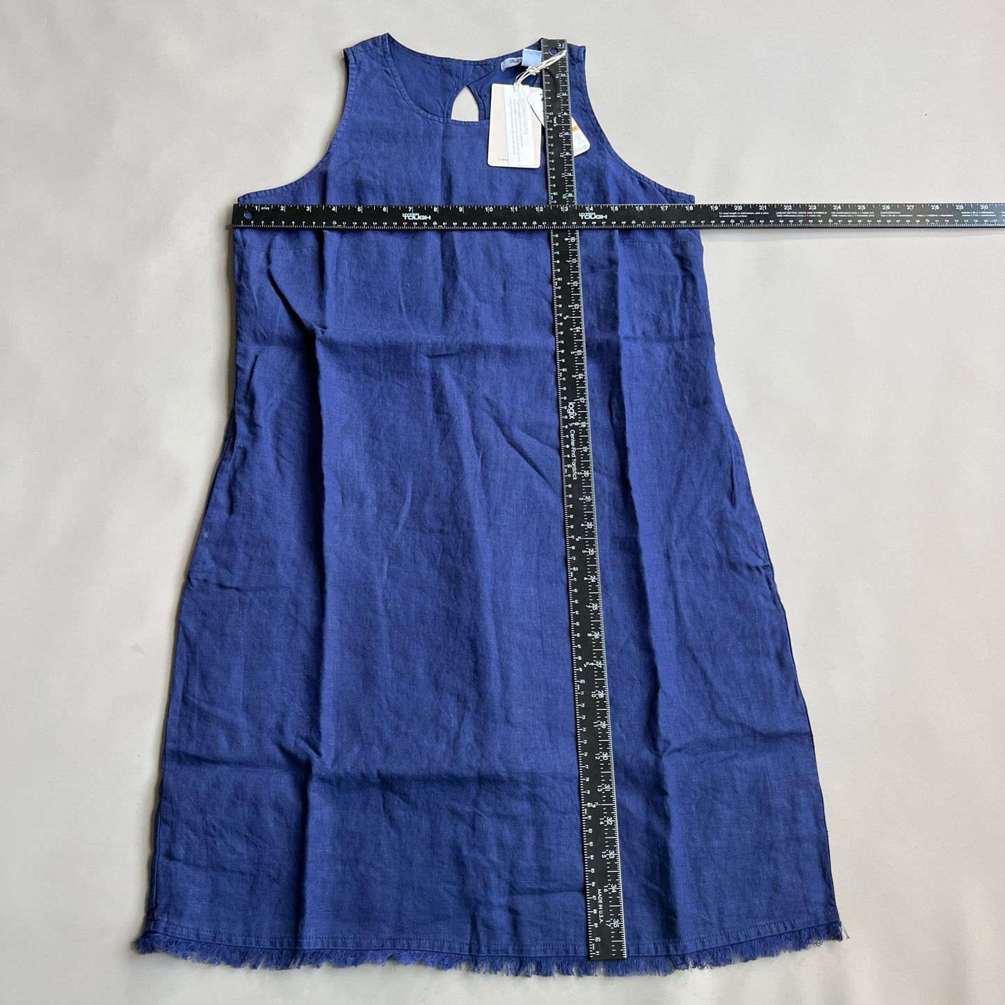 TOMMY BAHAMA Women's Two Palms Sleeveless Short Dress Island Navy Size S (New)