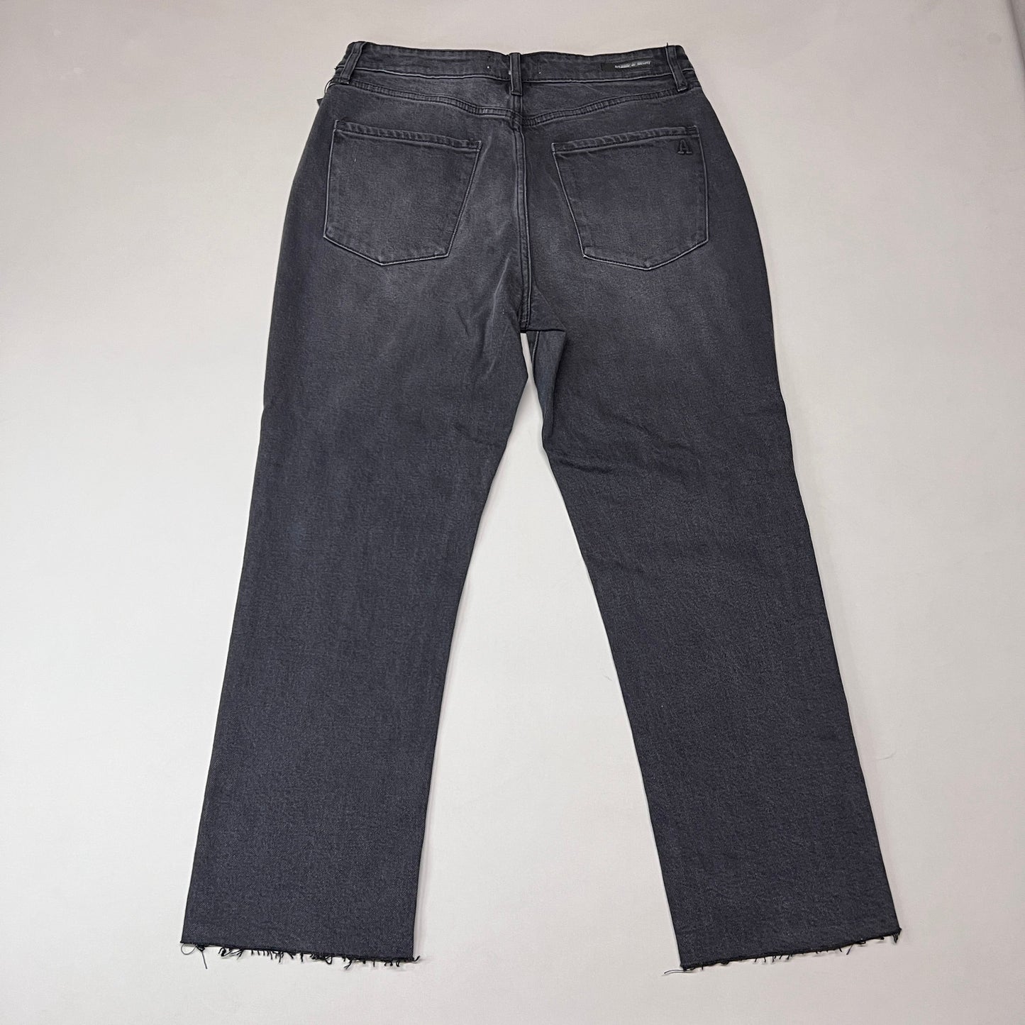 ARTICLES OF SOCIETY Kate Eleele Raw Hem Cropped Jeans Women's Sz 28 Black 4810TQB-720 (New)