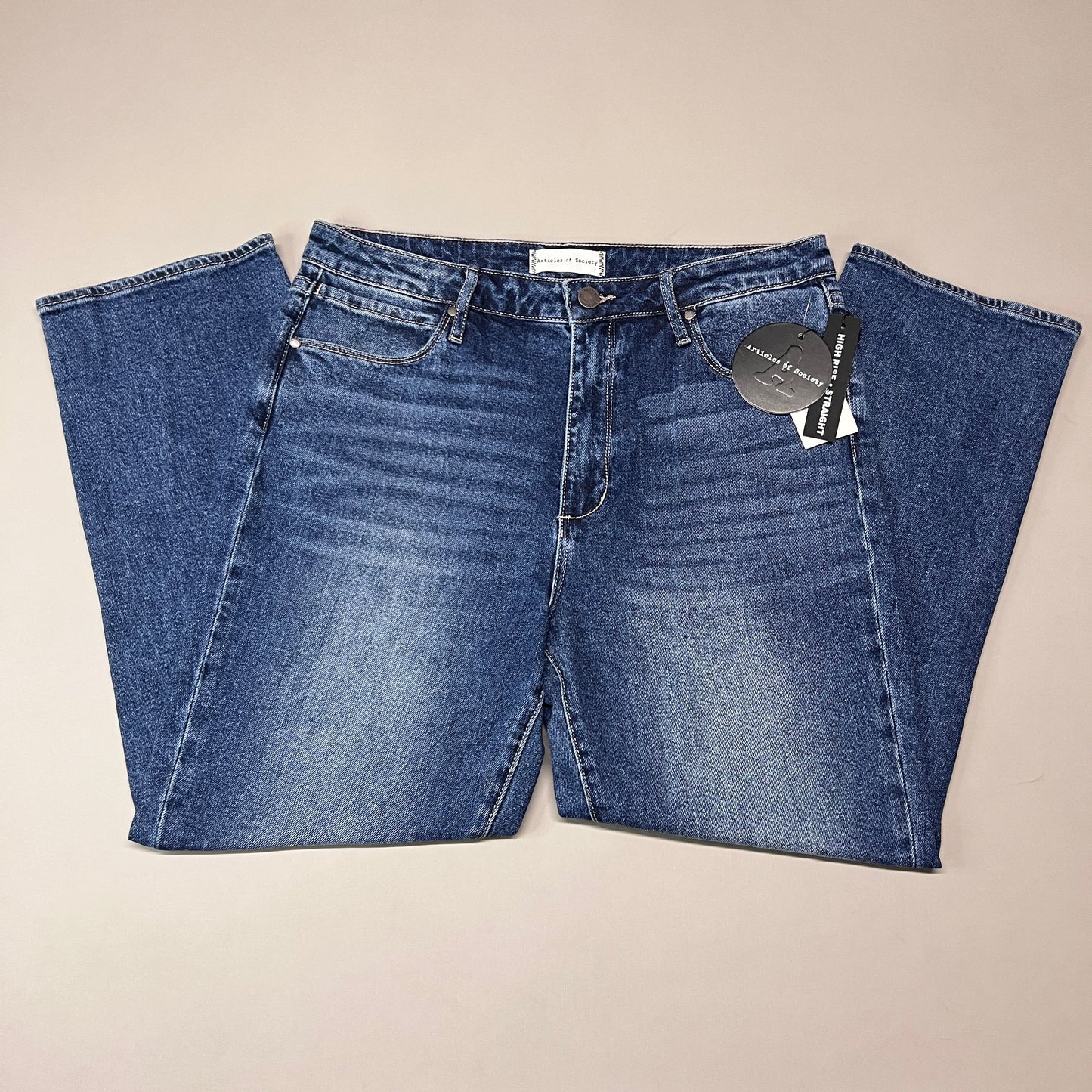 ARTICLES OF SOCIETY Ewa Beach Denim Jeans Women's Sz 29 Blue 4810TQ3-718 (New)