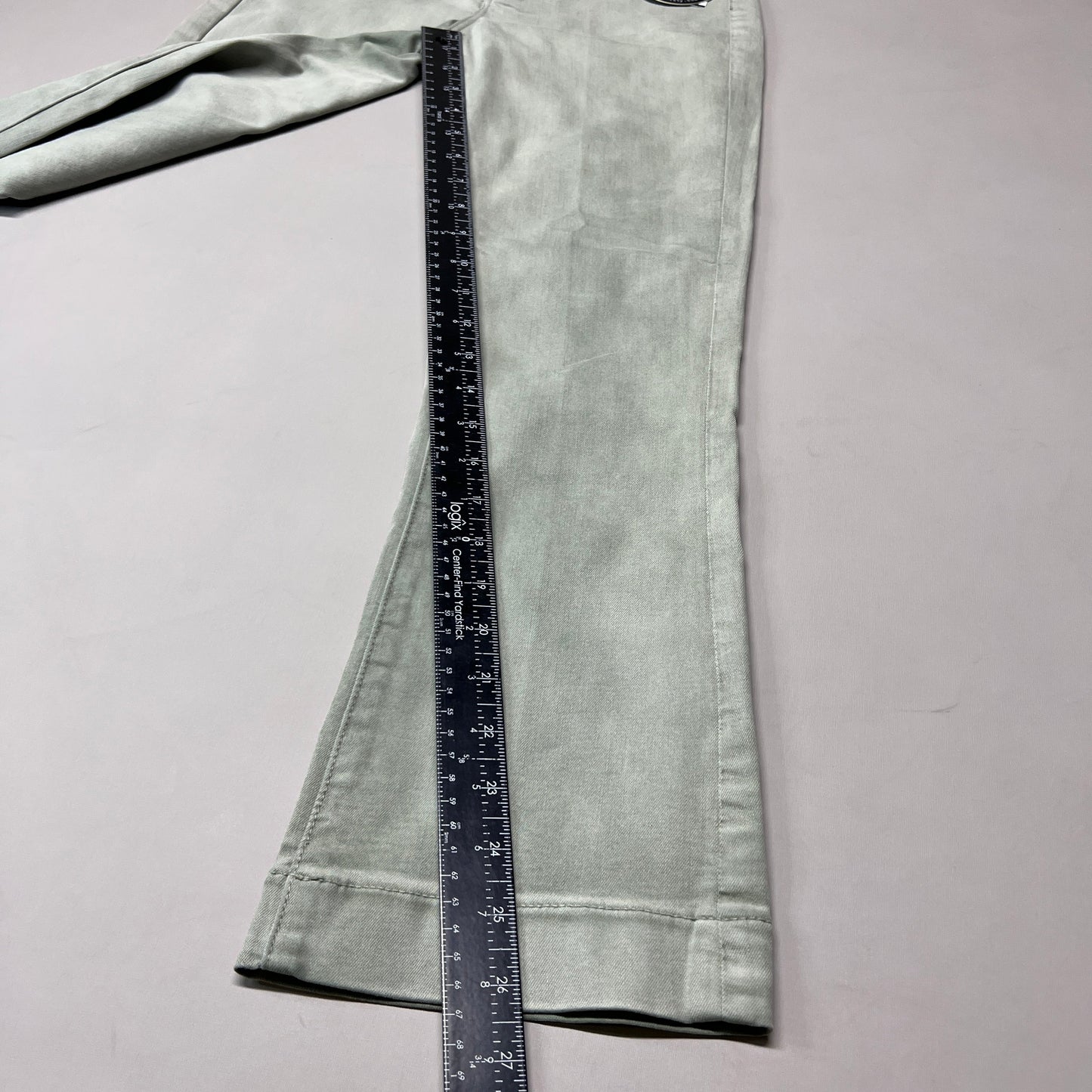 ARTICLES OF SOCIETY London Cropped Flare Pants In Lihue Women's Sz 26 Olive 5056CR-722 (New)