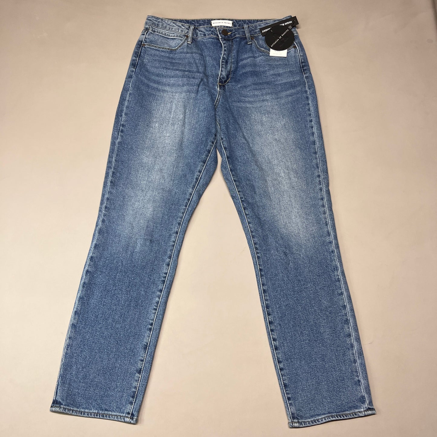 ARTICLES OF SOCIETY OMAO High Rise Denim Jeans Women's Sz 29 Blue 4009TQ3-716 (New)