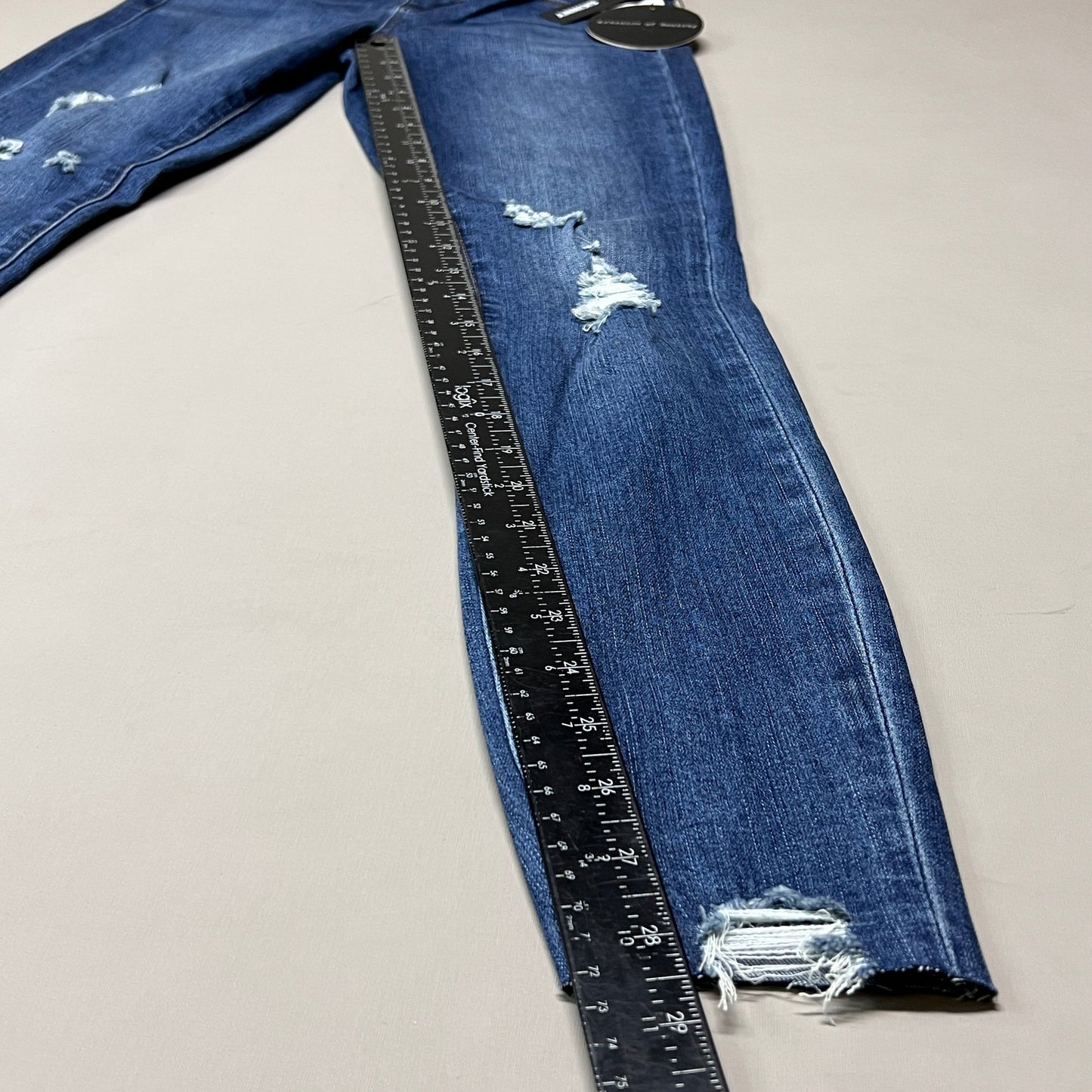 ARTICLES OF SOCIETY Hilo Ripped Denim Jeans Women's Sz 24 Blue 5350PLV-706 (New)