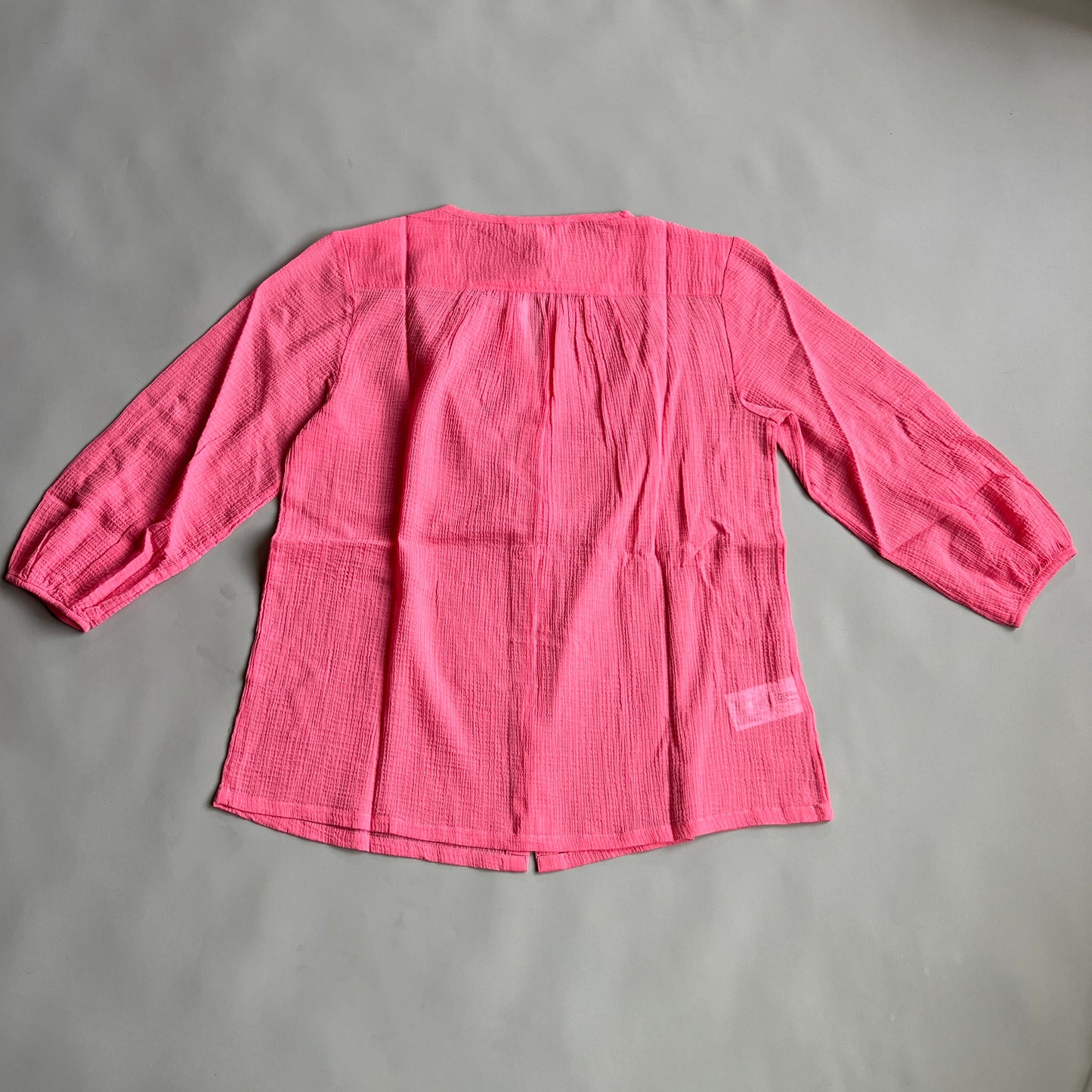 TOMMY BAHAMA Women's Lana Bay Gauze Top 3/4 Sleeve Tutti Frutti Size S (New)