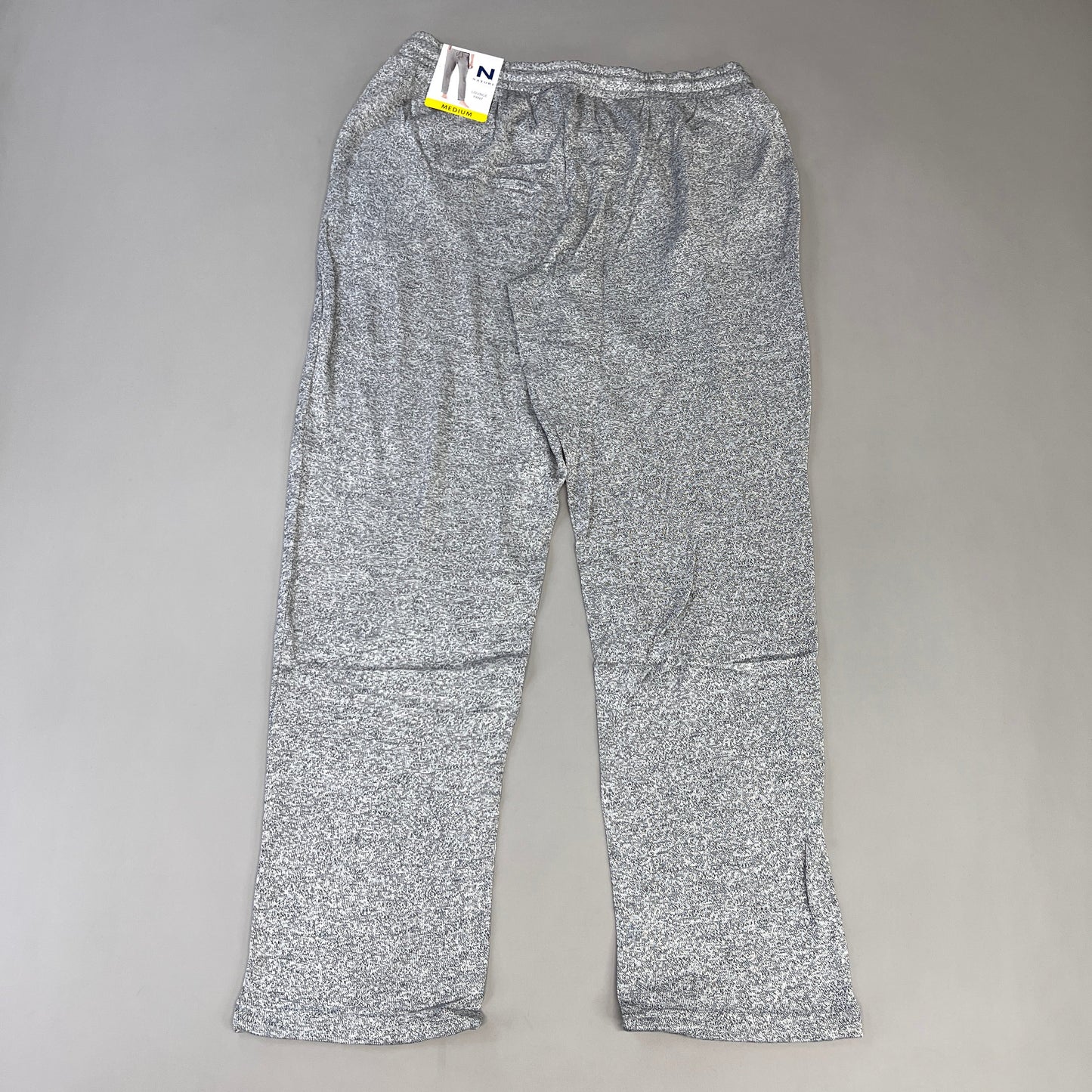 NATORI Soft Stretch Knit Lounge Pant Ankle Length Women's Sz M Heather Grey NC7208Y (New)