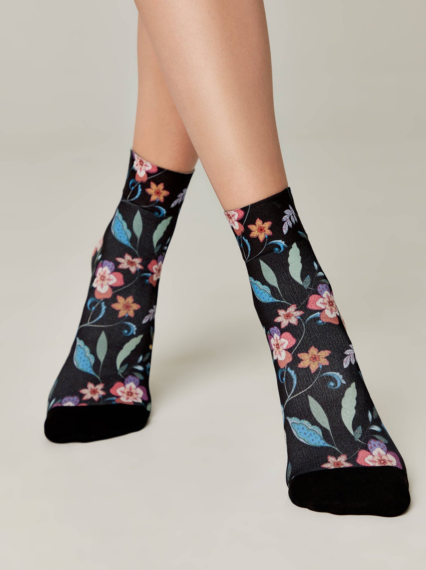 Copy of Socks Conte Fantasy 905 - Flowers