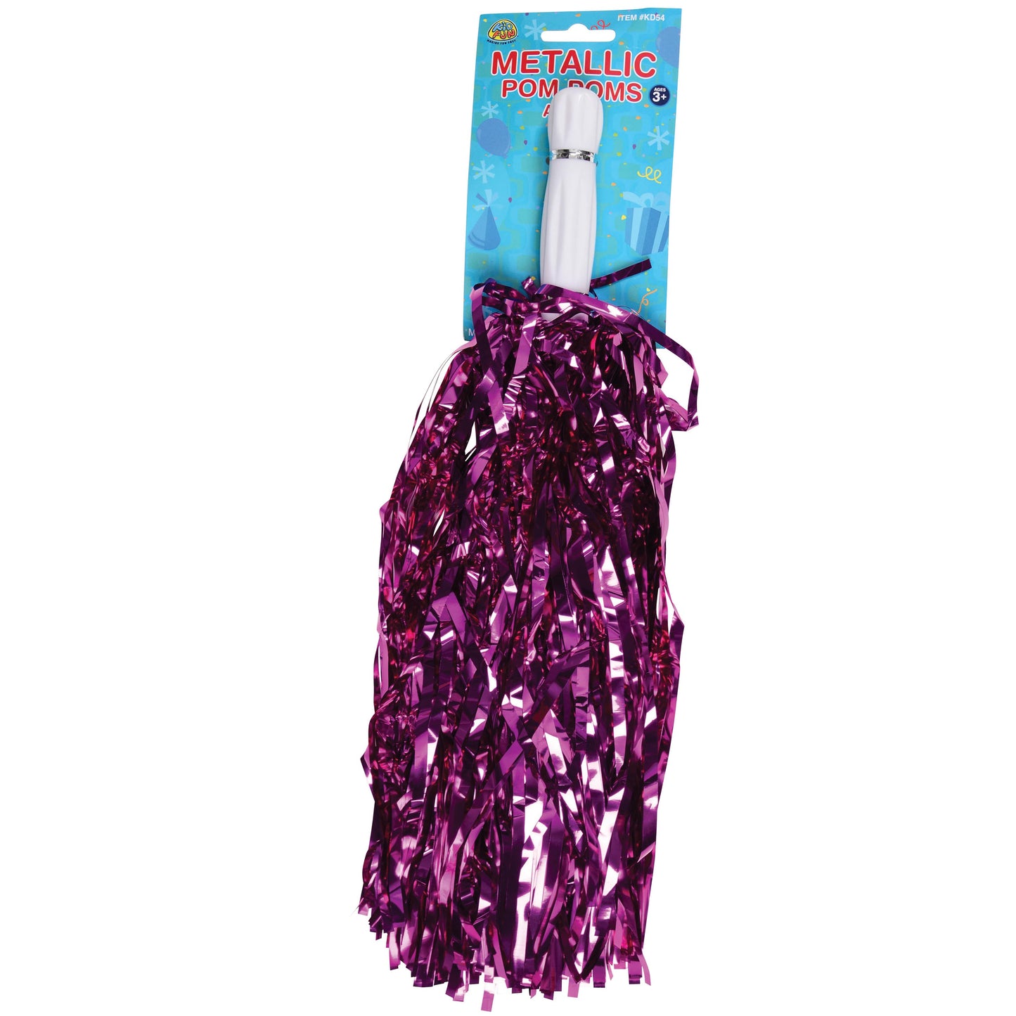 Metalic Pompoms/Assorted