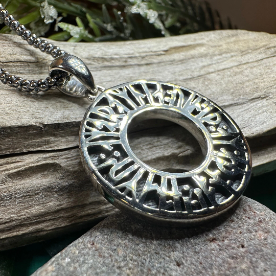Love Conquers Norse Runes Necklace