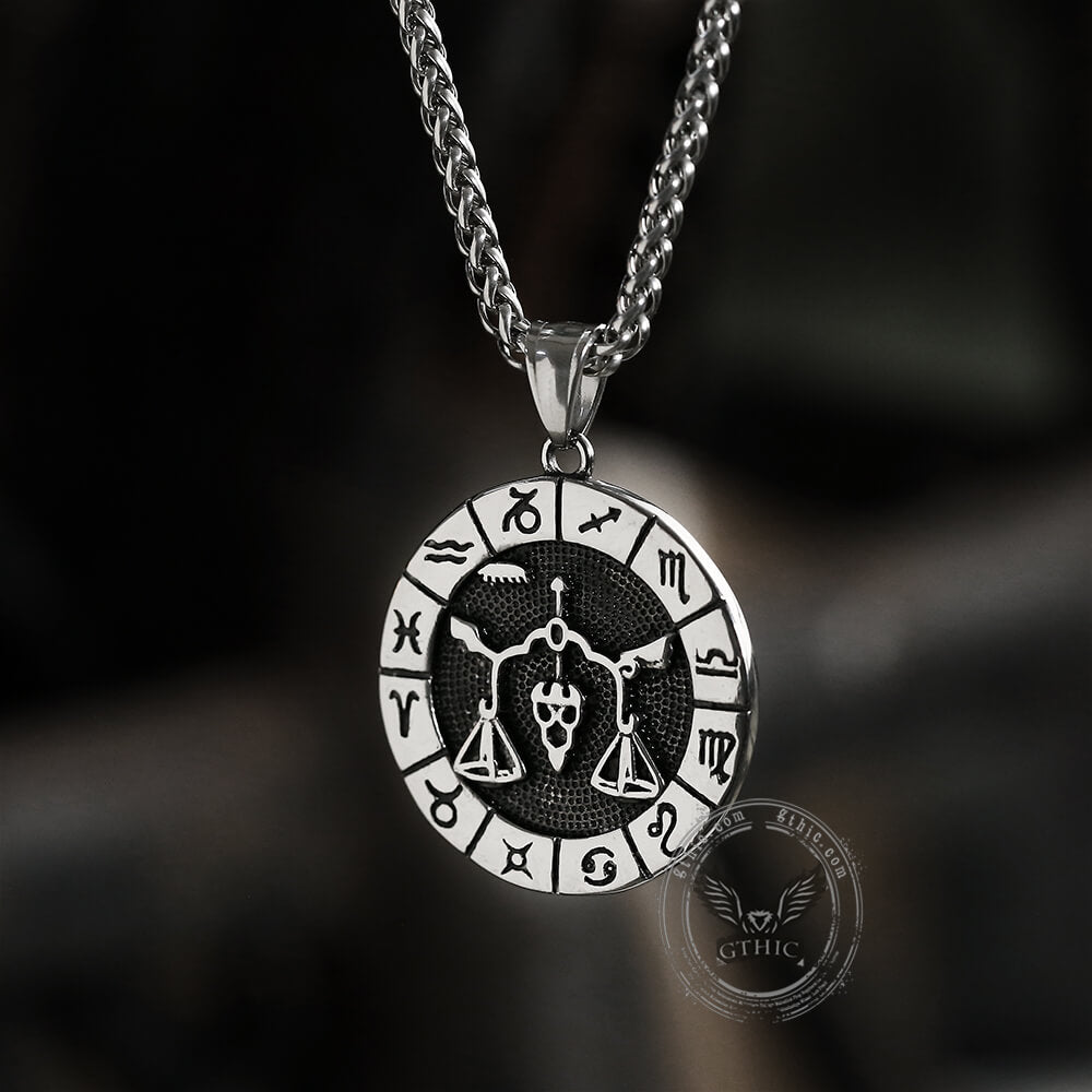 Libra Stainless Steel Pendant