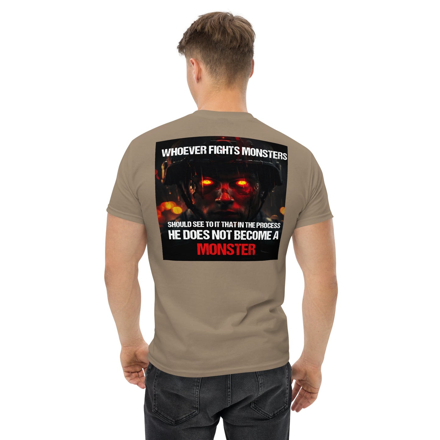 Fighting Monsters T Shirt