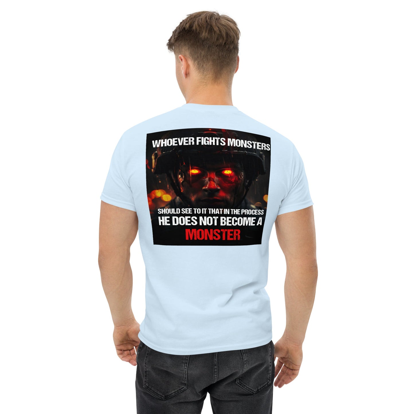 Fighting Monsters T Shirt