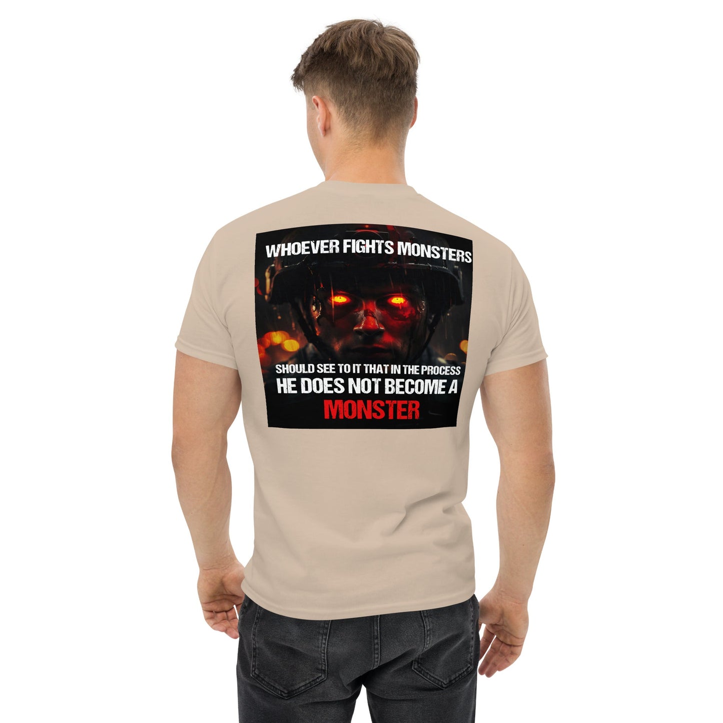 Fighting Monsters T Shirt