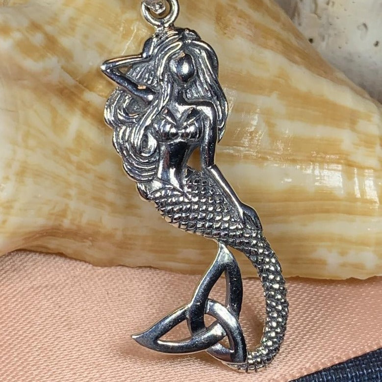 Trinity Knot Mermaid Necklace