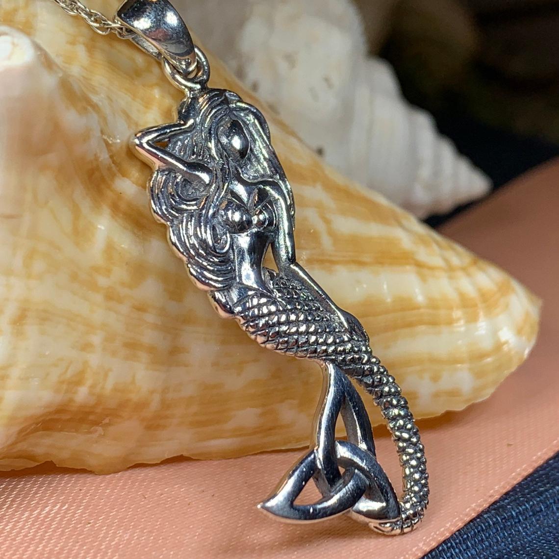 Trinity Knot Mermaid Necklace