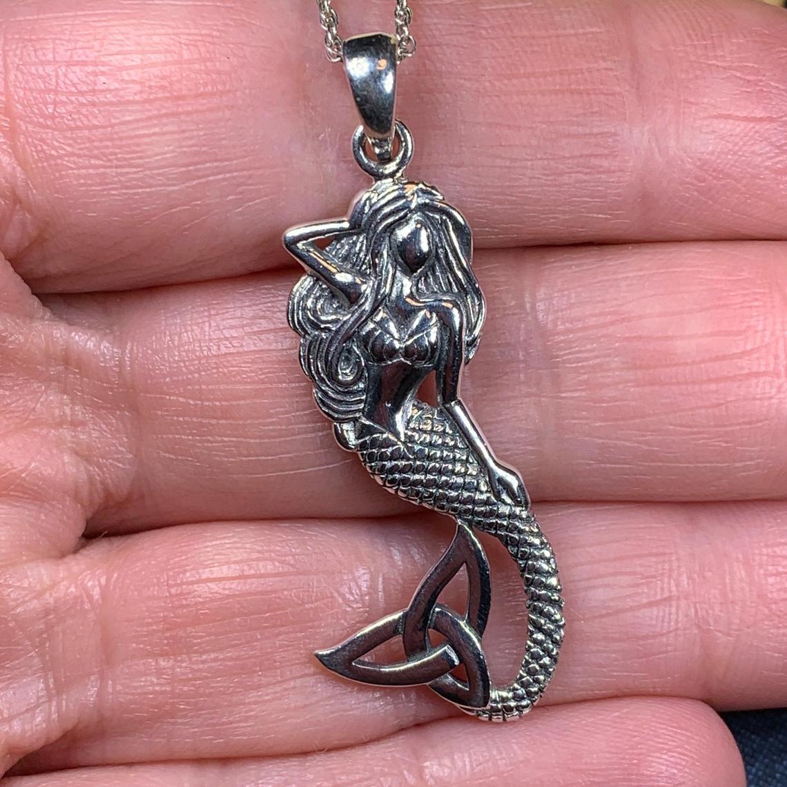 Trinity Knot Mermaid Necklace