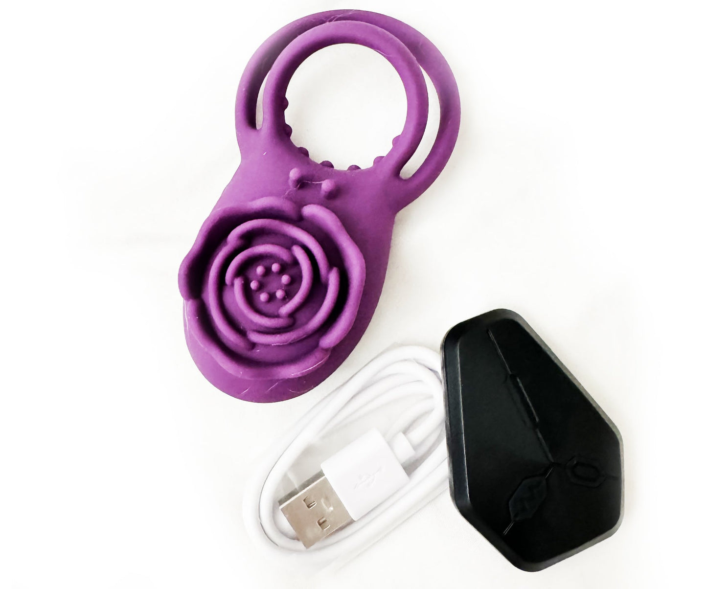 Remote Controlled Male Vibrating Ring - For Her Pleasure