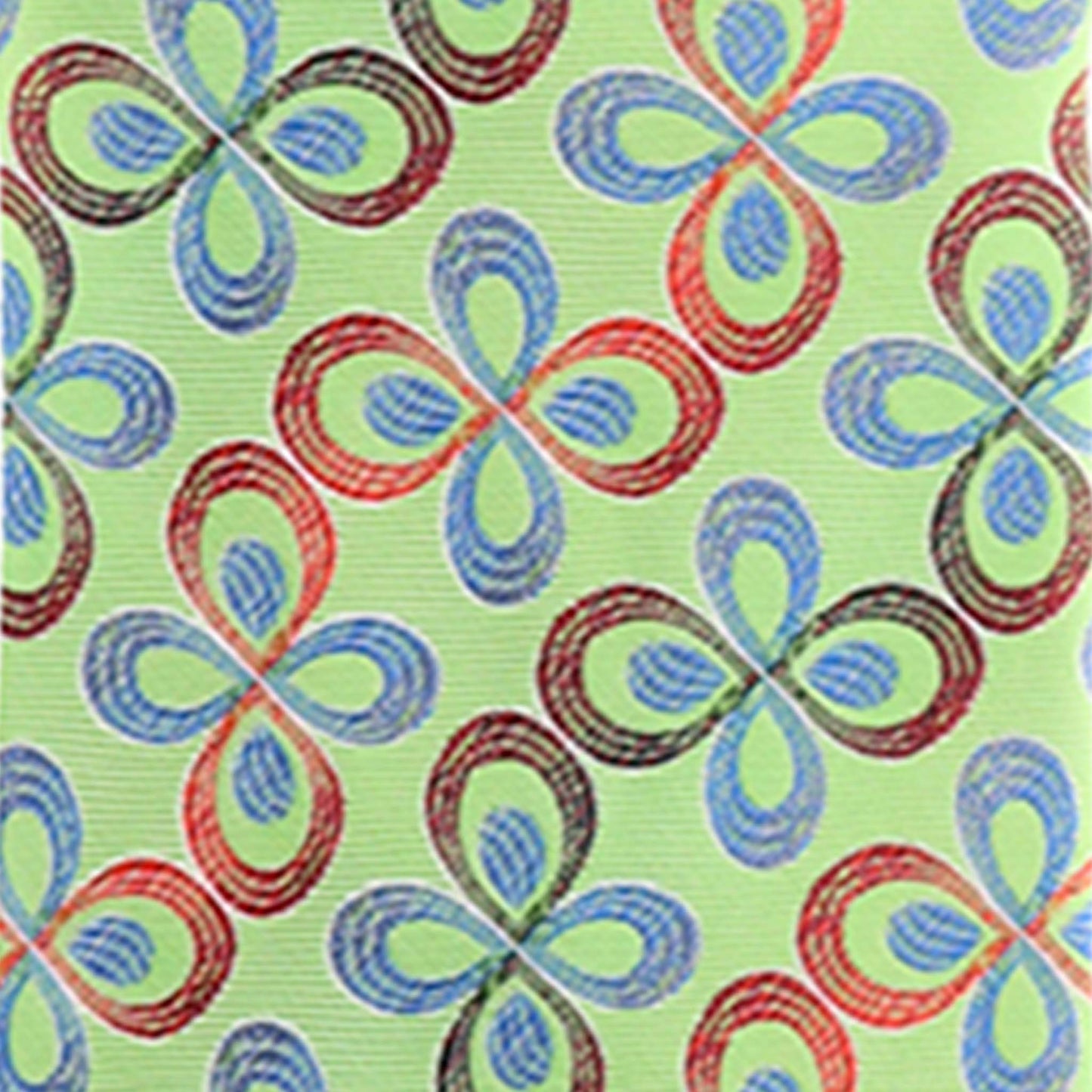 Vittorio Farina Men's Floral Design Necktie & Pocket Square