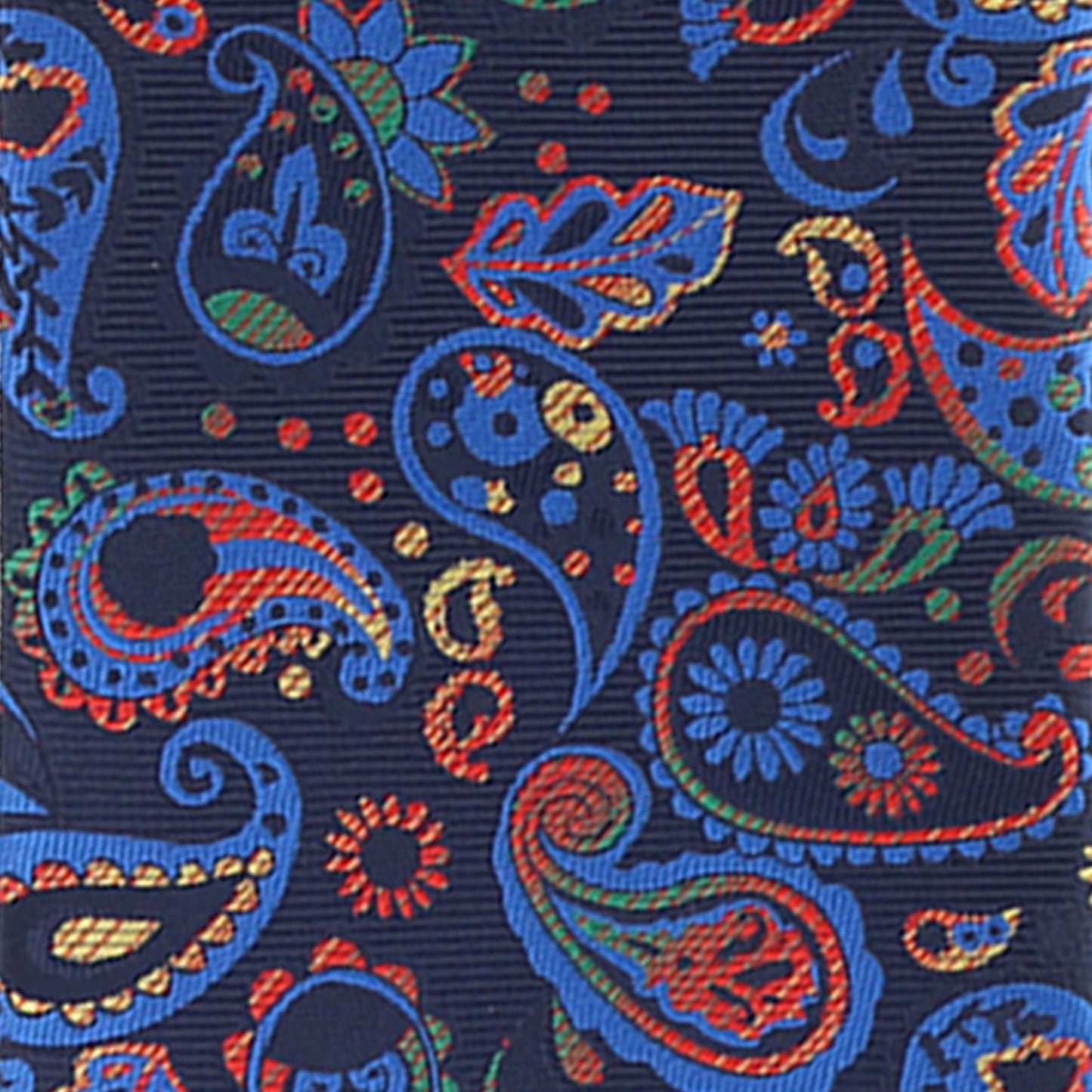 Vittorio Farina Men's Paisley Design Necktie & Pocket Square