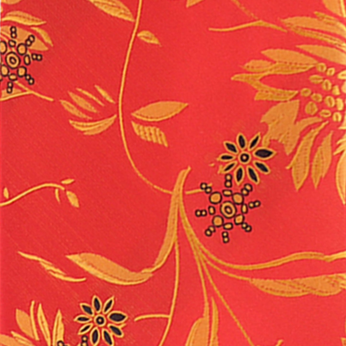 Vittorio Farina Men's Floral Design Necktie & Pocket Square