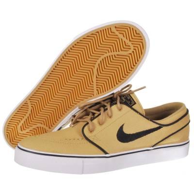 Nike Zoom Stefan Janoski SB Hay/Black-White Light Brown New Size 4M / 5.5W