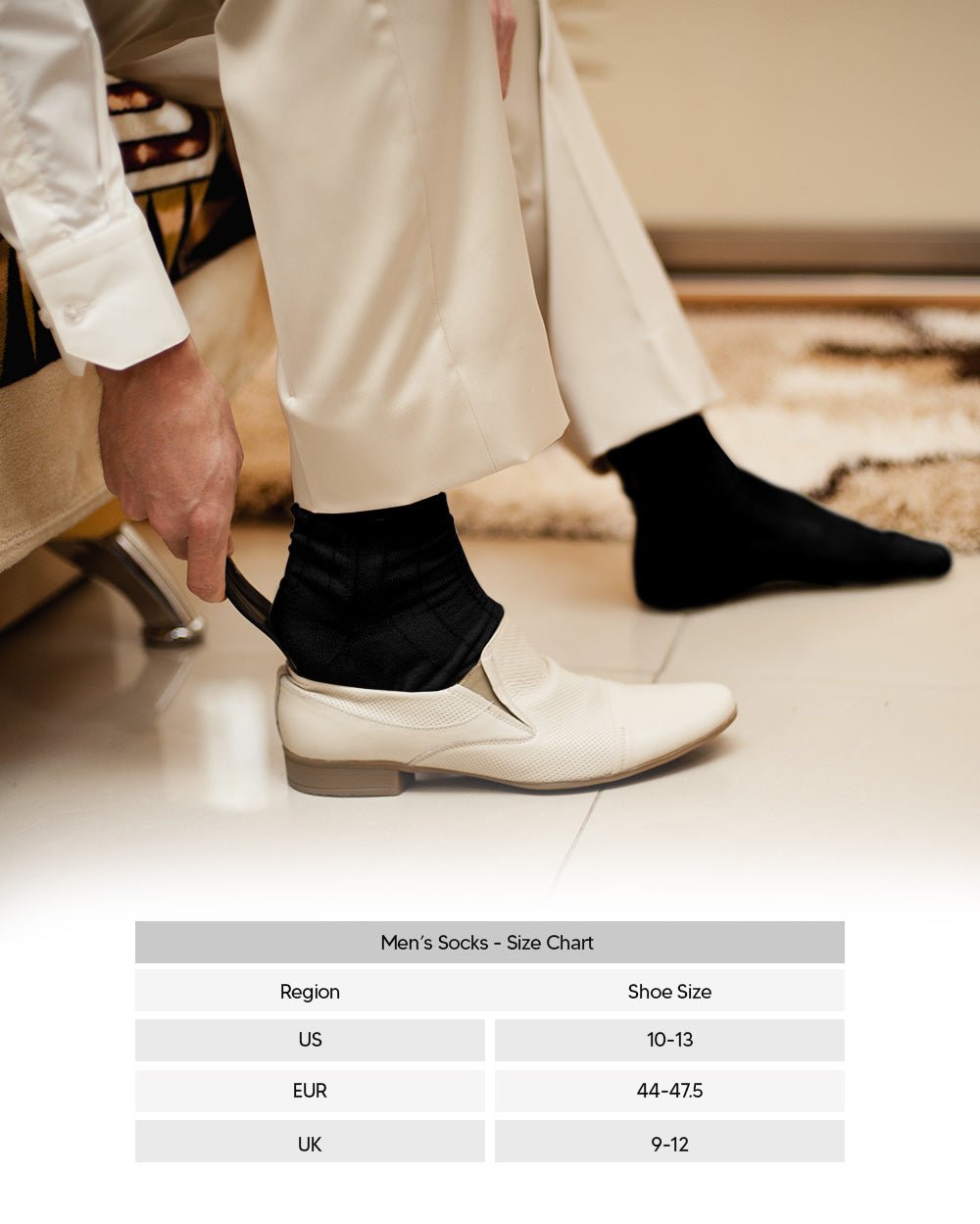 Vittorio Farina Men's Ribbed Shear Nylon Over The Calf Dress Socks