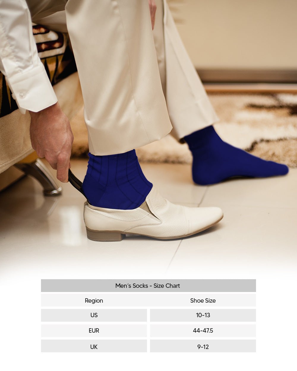 Vittorio Farina Men's Ribbed Shear Nylon Over The Calf Dress Socks