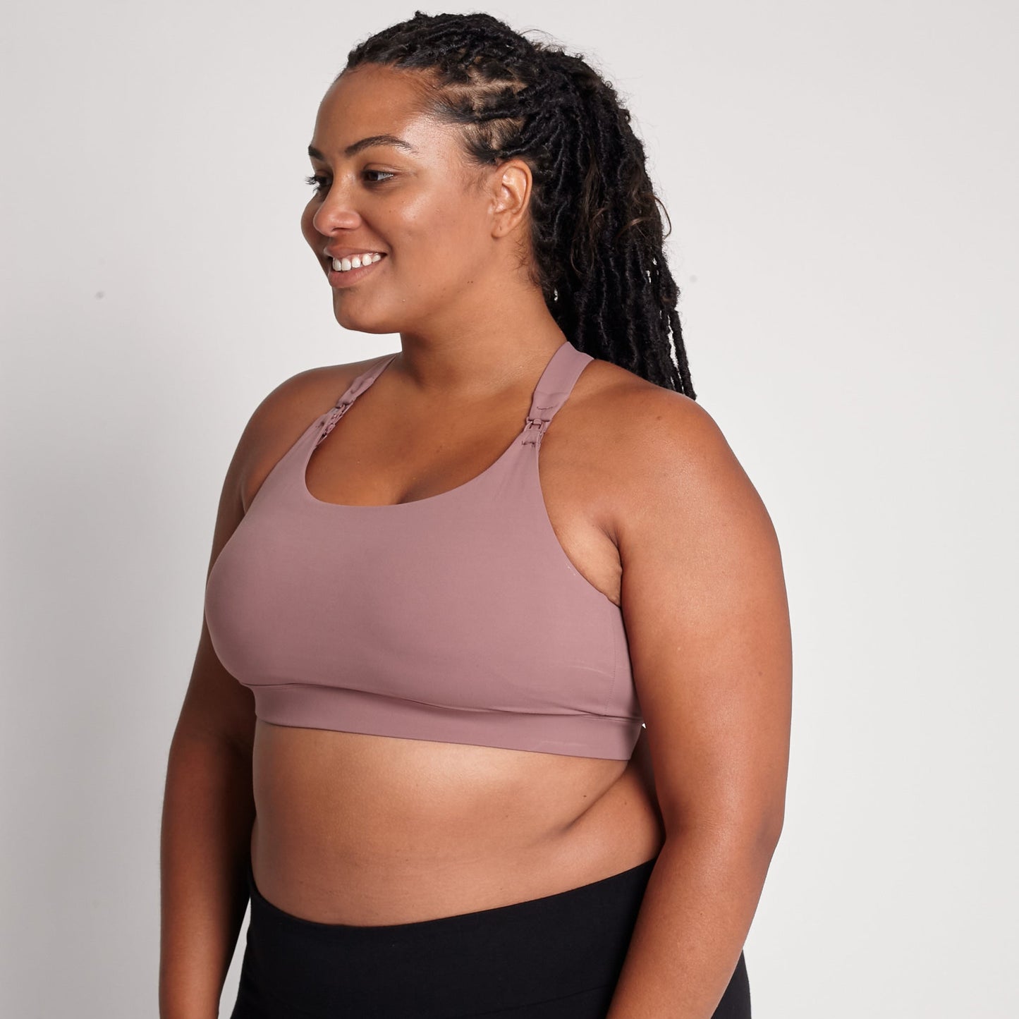 Venice 3 Ultimate Support Full Coverage Nursing & Pumping Sports Bra (Desert Dusk)