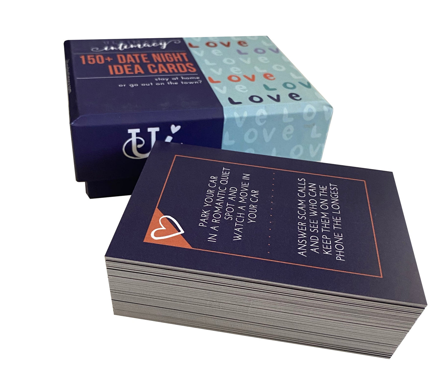 over 150+ date night ideas card box to strengthen your relationship