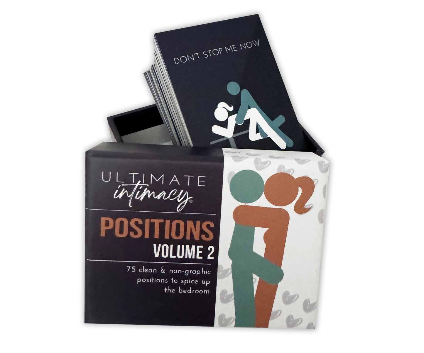 NEW - Sex Position Card Deck Volume 2, Non-Graphic with 75 sex positions and descriptions