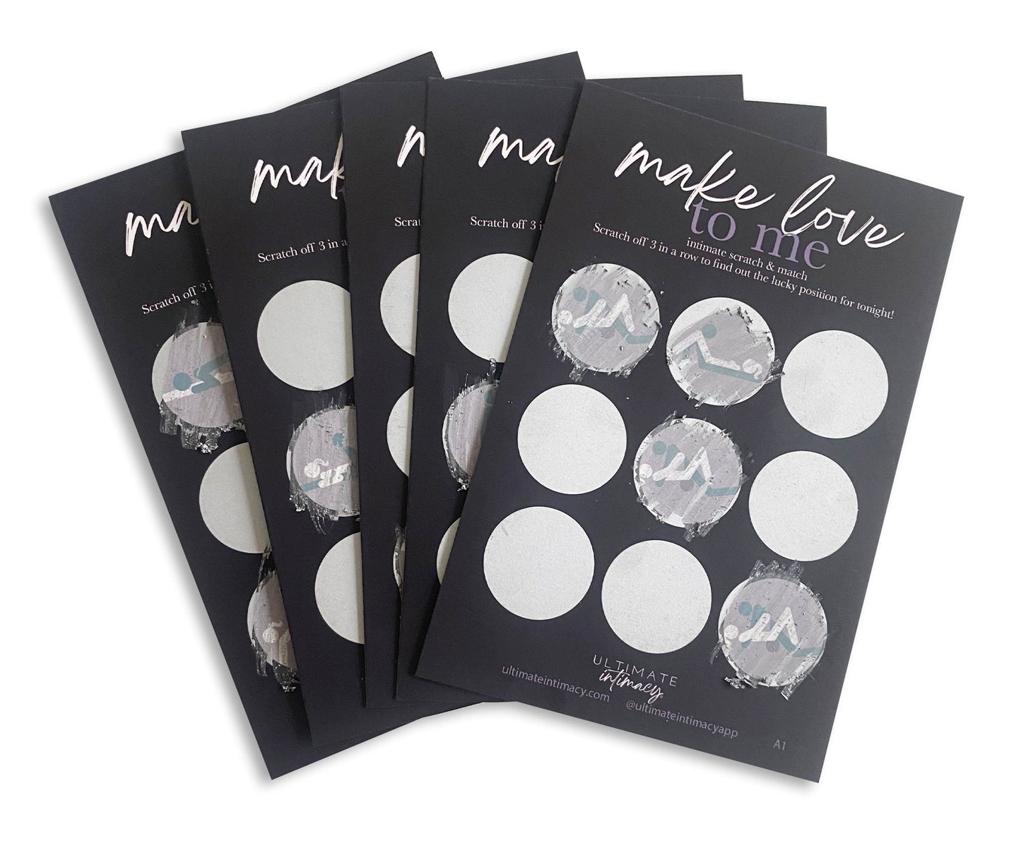 "Make Love To Me" Scratch Off Cards Pack Of 5