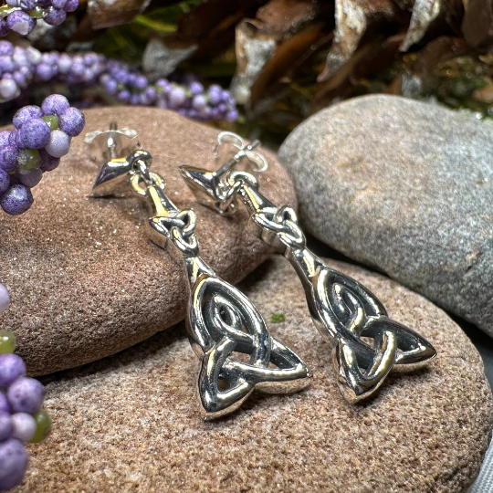 Mother's Knotwork Celtic Earrings