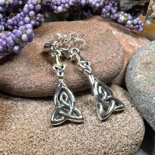 Mother's Knotwork Celtic Earrings