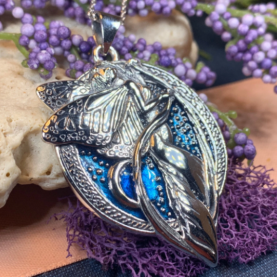 Blue Fairy Necklace
