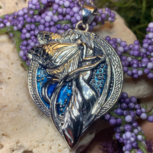 Blue Fairy Necklace