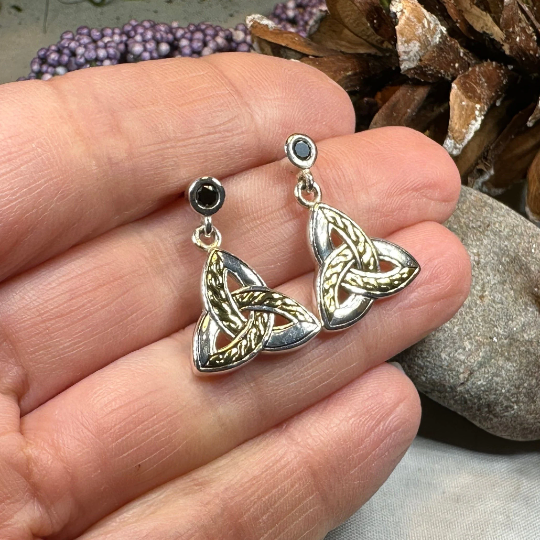 Muriel Trinity Knot Earrings