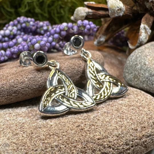 Muriel Trinity Knot Earrings