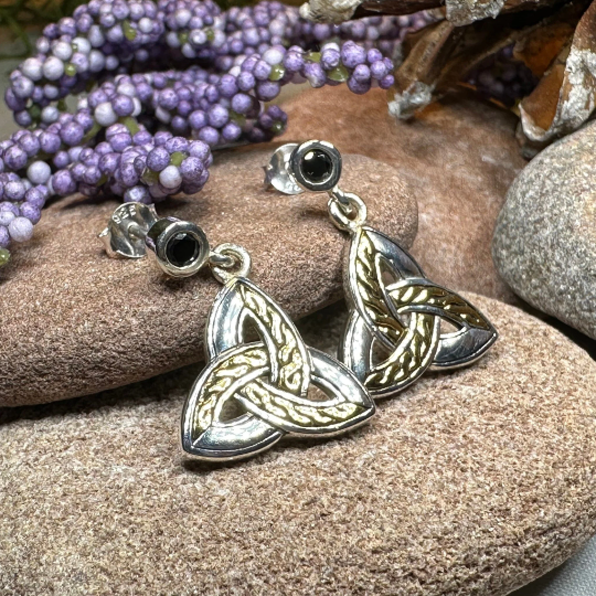 Muriel Trinity Knot Earrings