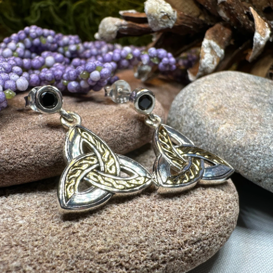 Muriel Trinity Knot Earrings