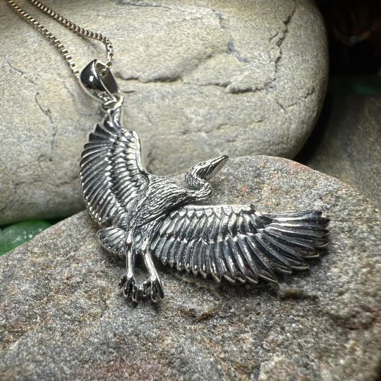 Crane Necklace