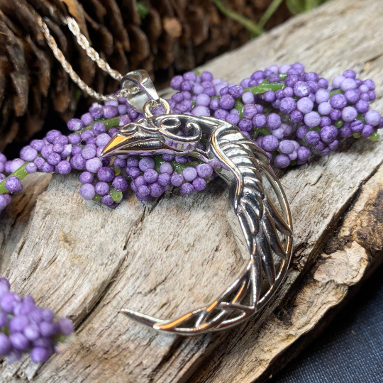Raven Moon Necklace