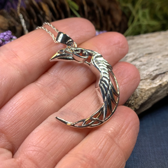 Raven Moon Necklace